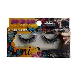 Ioni Dia de los Muertos 3D Faux Mink Lashes – Tierra